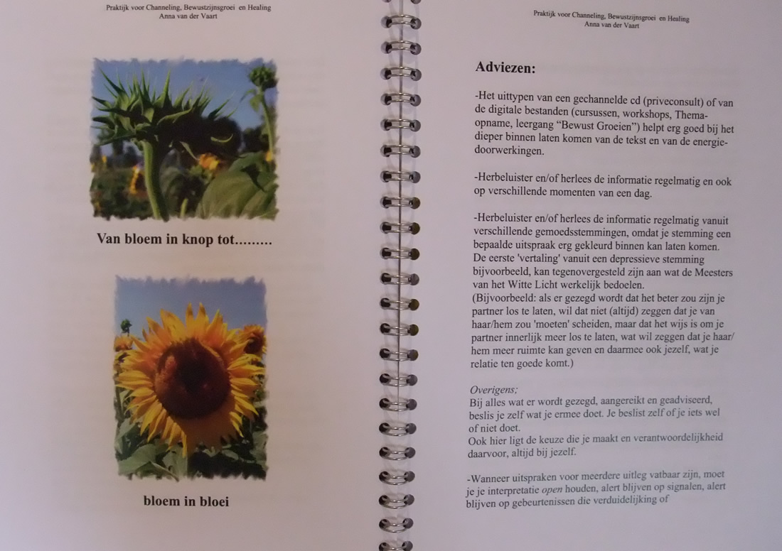 Brochure Gebuiksaanwijzingen Channeling